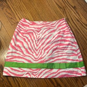 Adorable Pink & Green Molly B. Women's Skirt